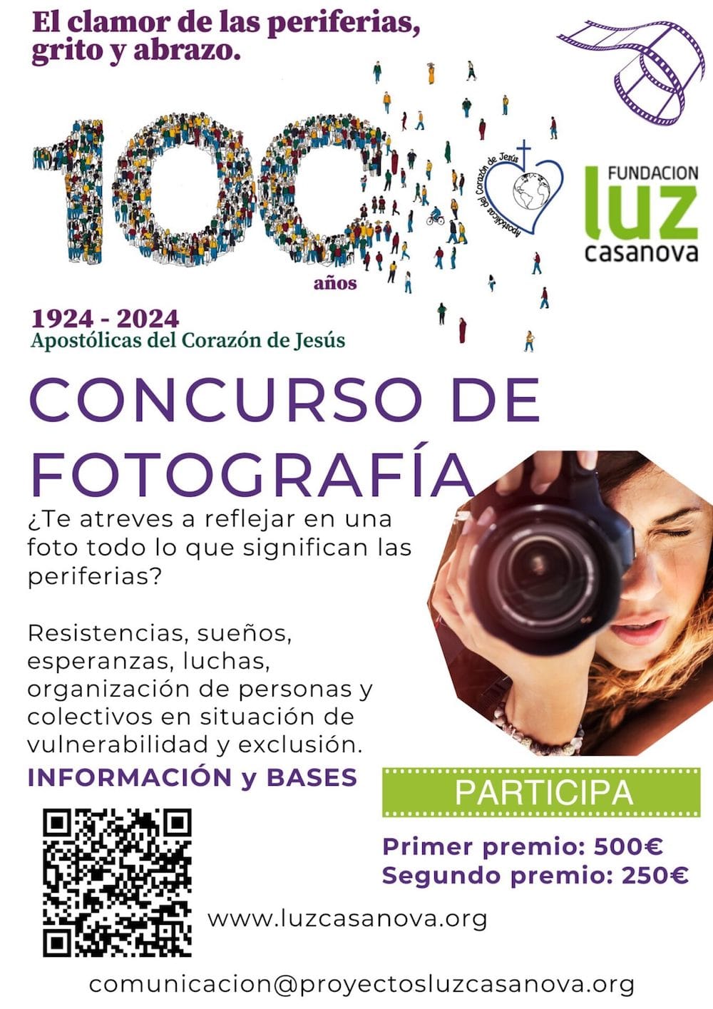 Participa en el Concurso de fotografía «El clamor de las periferias»