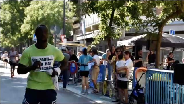 Carrera por el derecho al padrón  desde Lavapies – Madrid